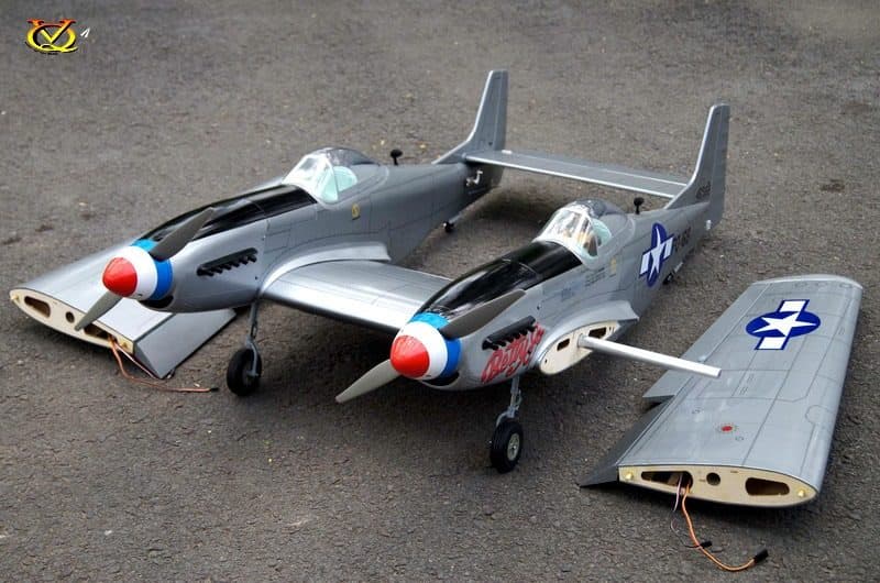 AVIAO VQ F-82 TWIN MUSTANG 2M 46-52 EP-GP VQA122