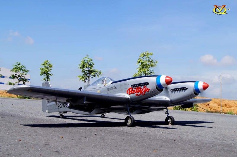 AVIAO VQ F-82 TWIN MUSTANG 2M 46-52 EP-GP VQA122