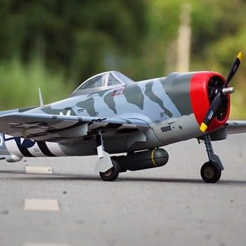 AVIAO VQ P-47D THUNDERBOLT 59.06" 46-55 EP-GP W/BOMB CAMO VQA142DC