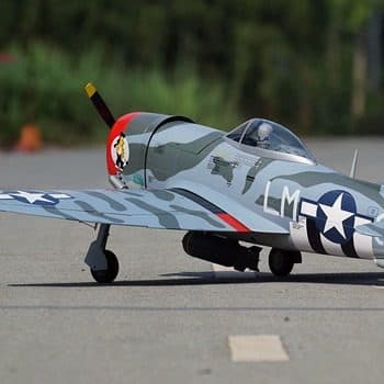 AVIAO VQ P-47D THUNDERBOLT 59.06" 46-55 EP-GP W/BOMB CAMO VQA142DC