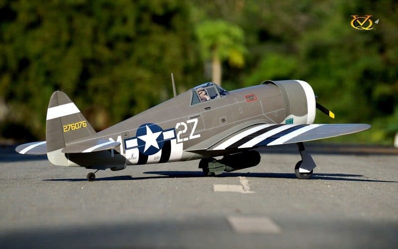AVIAO VQ P-47B TOUCH OF TEXAS 59.06" 46-55 EP-GP W/BOMB VQA142BT