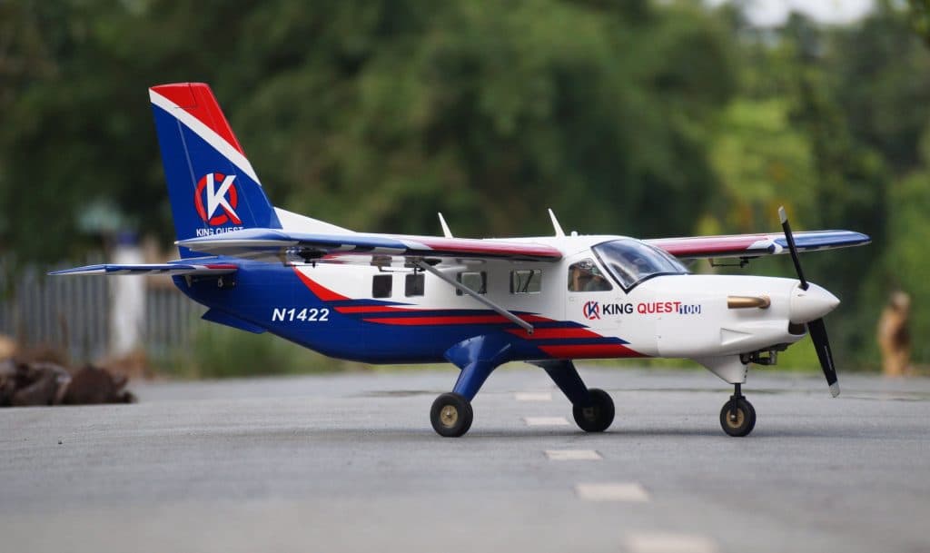 AVIAO VQ KING QUEST KODIAK 87" .120 EP/GP RED/WHITE VQA164RW