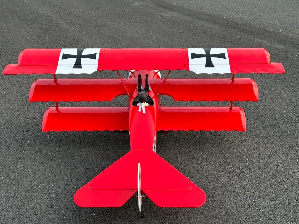 AVIAO VQ FOKKER DR.I 1.85M 25-33 EP-GP RED-BARON VQA169R