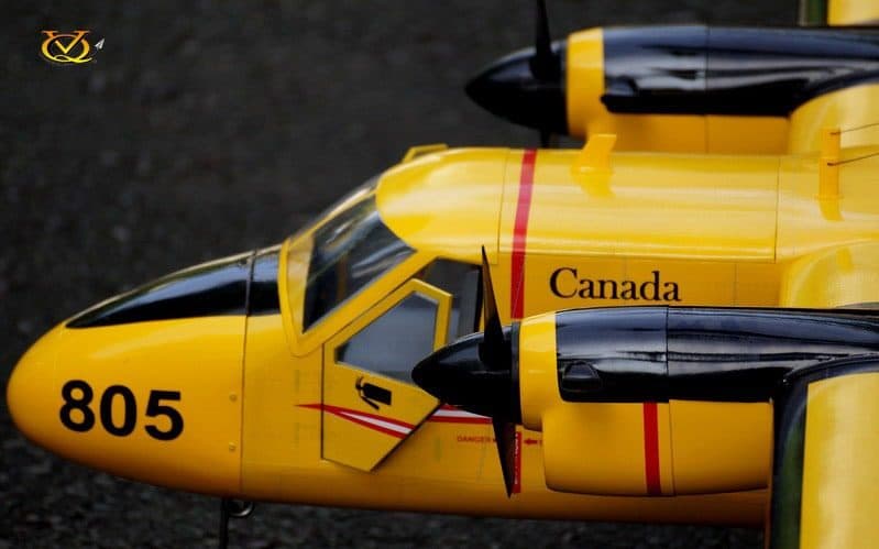 AVIAO VQ DHC-6 TWIN OTTER 72" EP-GP CANADIAN VQA138CA