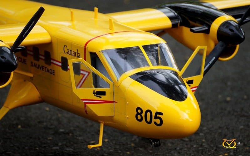 AVIAO VQ DHC-6 TWIN OTTER 72" EP-GP CANADIAN VQA138CA
