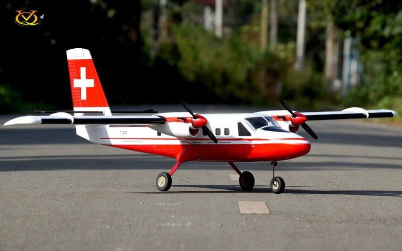 AVIAO VQ DHC-6 TWIN OTTER 72" EP-GP SWISS VQA139SW