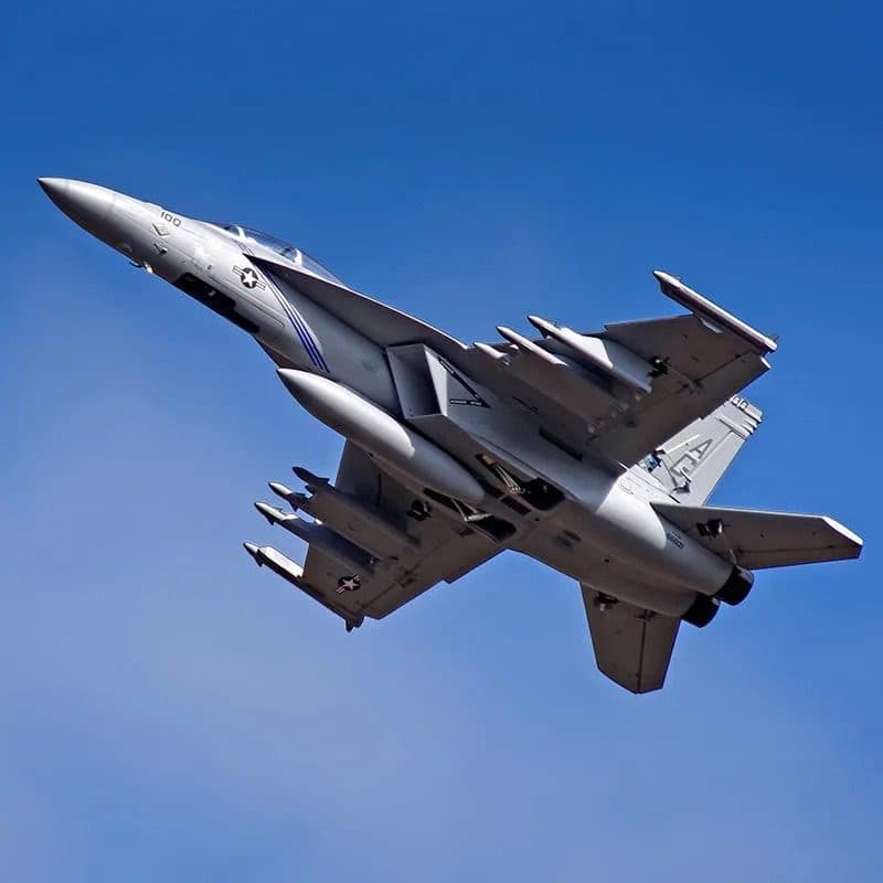 AVIAO FMS F/A-18F SUPER HORNET V2 70MM EDF PNP GREY FMS100P