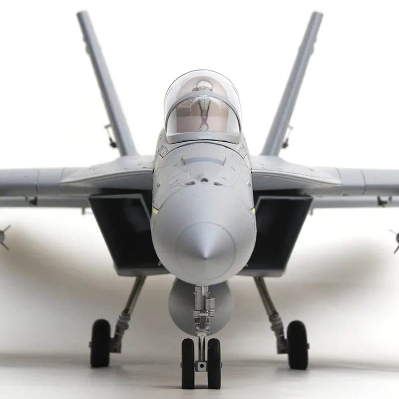 AVIAO FMS F/A-18F SUPER HORNET V2 70MM EDF PNP GREY FMS100P