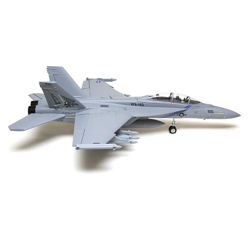AVIAO FMS F/A-18F SUPER HORNET V2 70MM EDF PNP GREY FMS100P