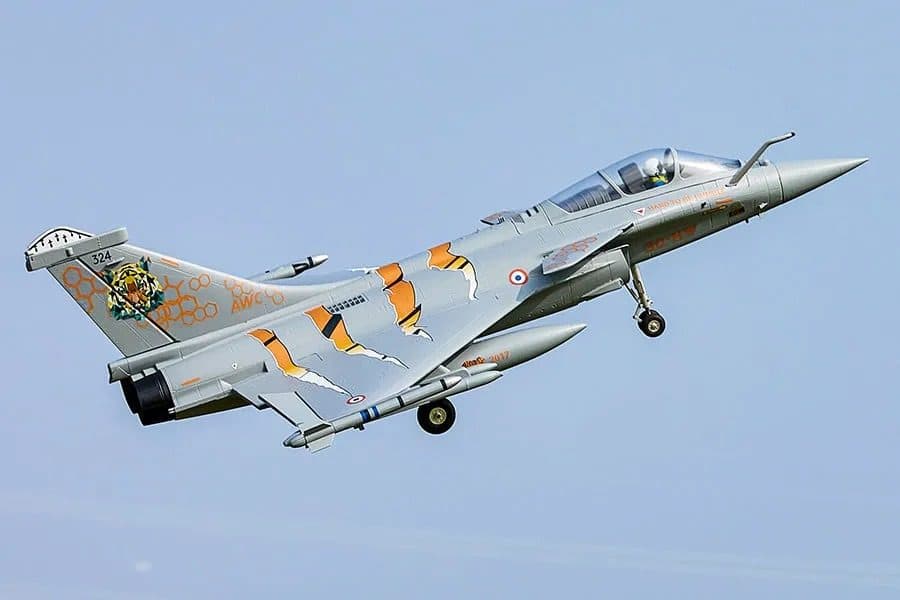 AVIAO FMS RAFALE JET 64MM EDF PNP W/REFLEX V3 FMS139P-REFV3