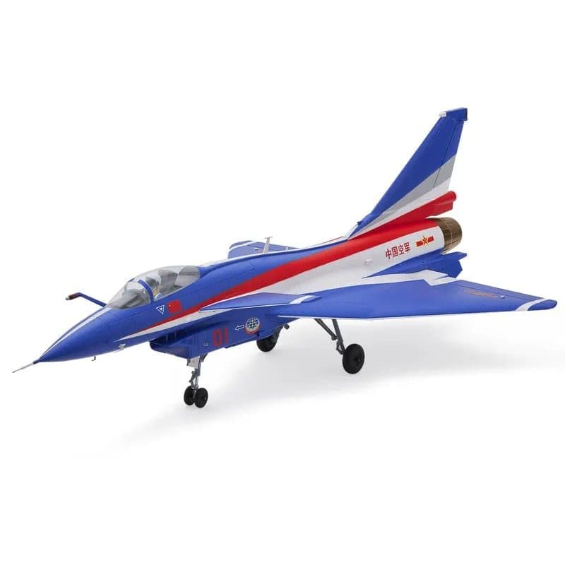 AVIAO FMS J-10 64MM EDF PNP W/REFLEX V3 FMS149PBU-REFV3