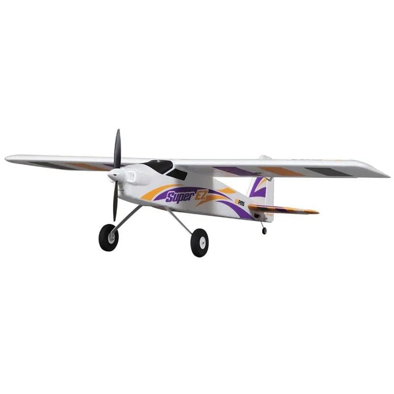 AVIAO FMS SUPER EZ V4 1.22M PNP W/FLOATS, REFLEX V3 FMS122PF-REFV3