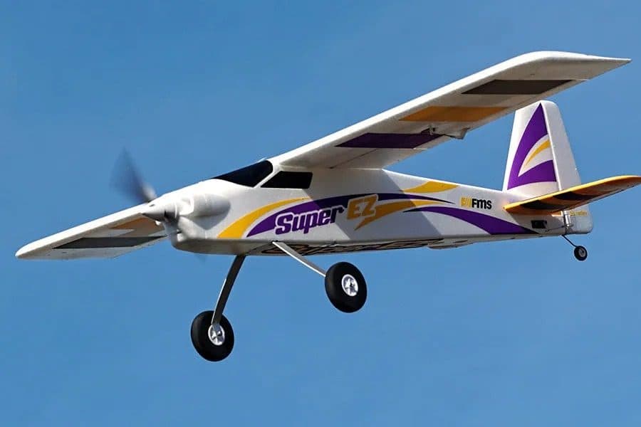 AVIAO FMS SUPER EZ V4 1.22M PNP W/FLOATS, REFLEX V3 FMS122PF-REFV3