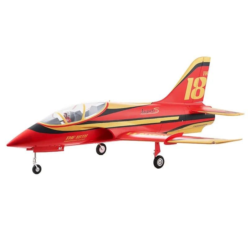 AVIAO FMS AVANTI 90MM EDF PNP RED FMS150PRD