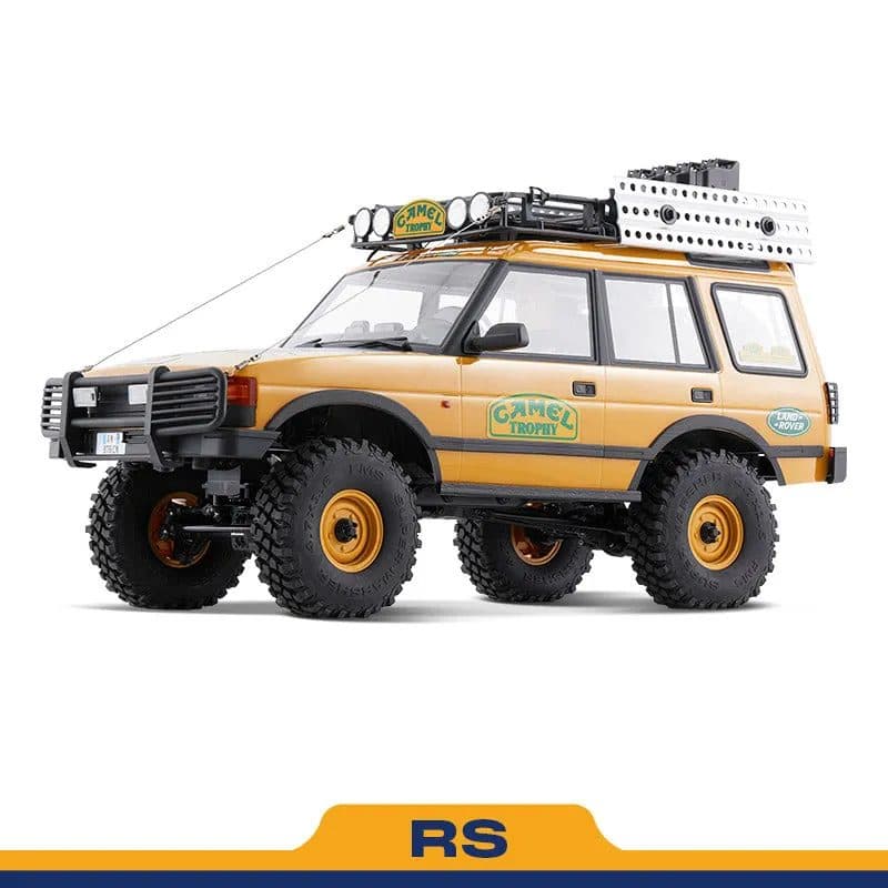 CARRO FMS 1/10 FCX10 LAND ROVER DISCOVERY RS YELLOW FMS11043RSYL-SP