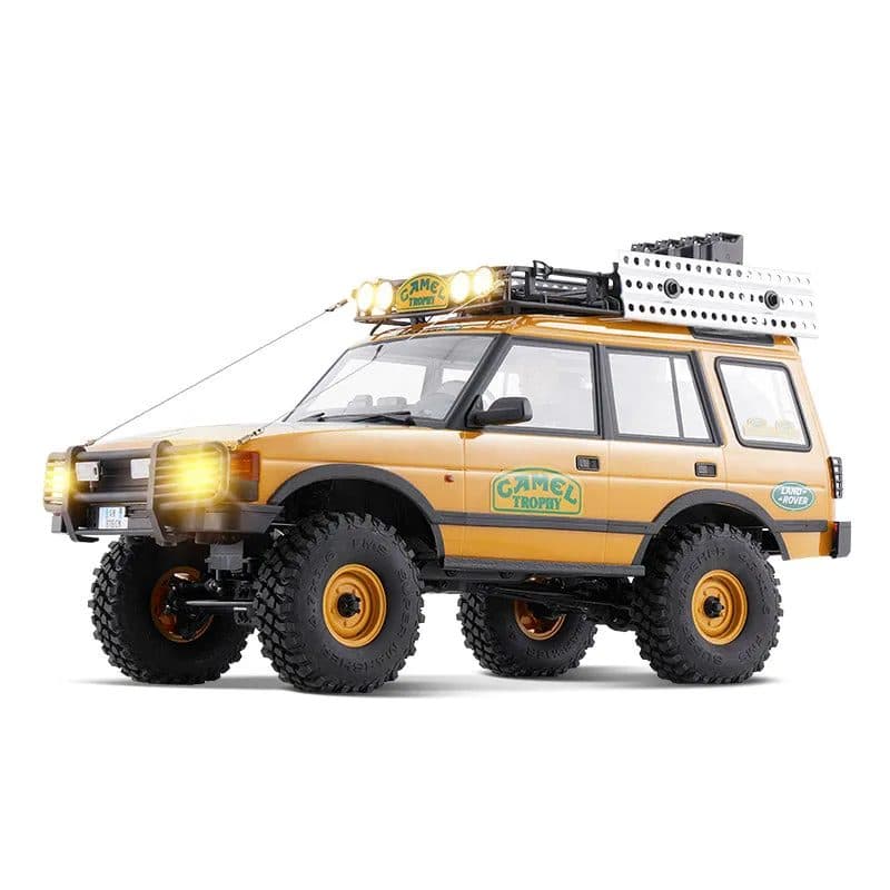 CARRO FMS 1/10 FCX10 LAND ROVER DISCOVERY RS YELLOW FMS11043RSYL-SP