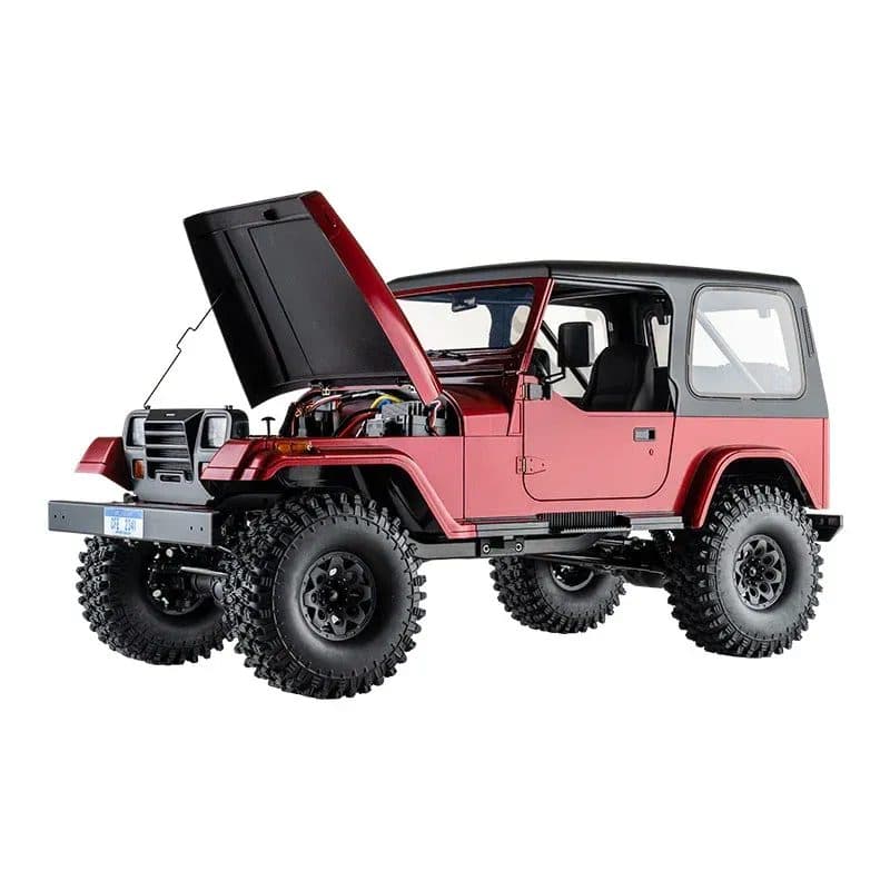 CARRO FMS 1/10 MASHIGAN RS 4WD RED V2 ROC11033RSRDV2