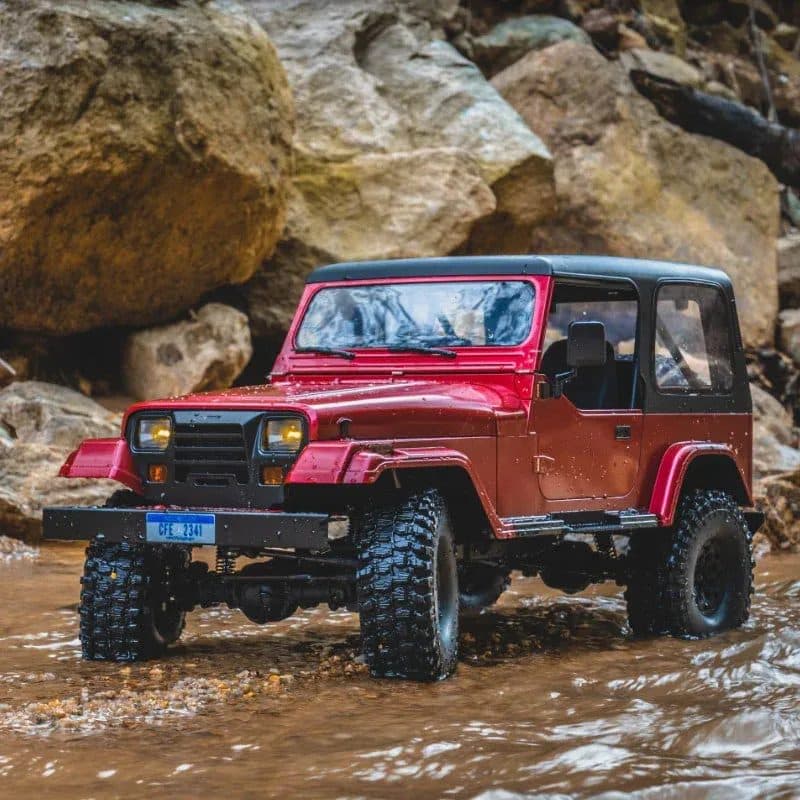 CARRO FMS 1/10 MASHIGAN RS 4WD RED V2 ROC11033RSRDV2