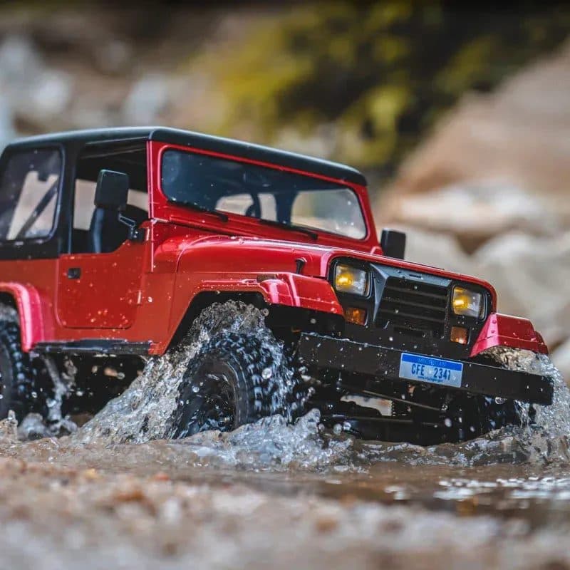CARRO FMS 1/10 MASHIGAN RS 4WD RED V2 ROC11033RSRDV2