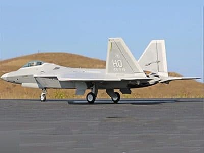 AVIAO FW F-22 RAPTOR 80MM 6S EDF JET PNP W/GYRO FJ22311PG