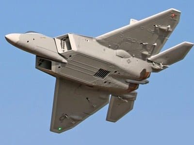 AVIAO FW F-22 RAPTOR 80MM 6S EDF JET PNP W/GYRO FJ22311PG