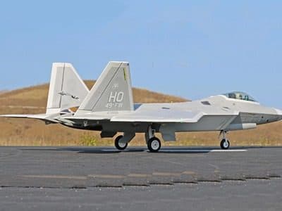 AVIAO FW F-22 RAPTOR 80MM 6S EDF JET PNP W/GYRO FJ22311PG