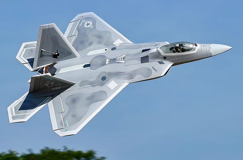 AVIAO FW F-22 90 RAPTOR V2 6S EDF PNP FJ31315P