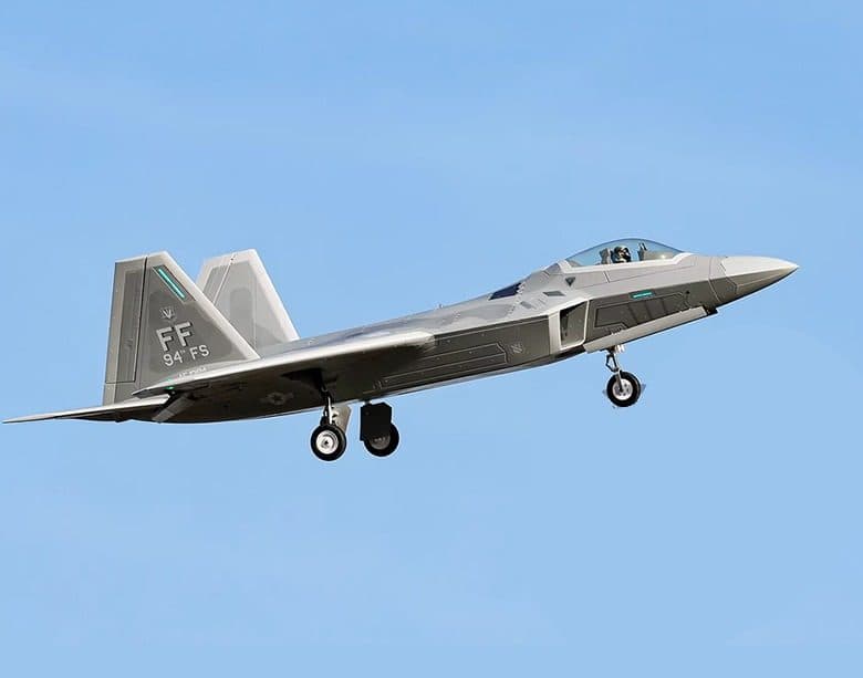 AVIAO FW F-22 90 RAPTOR V2 6S EDF PNP FJ31315P