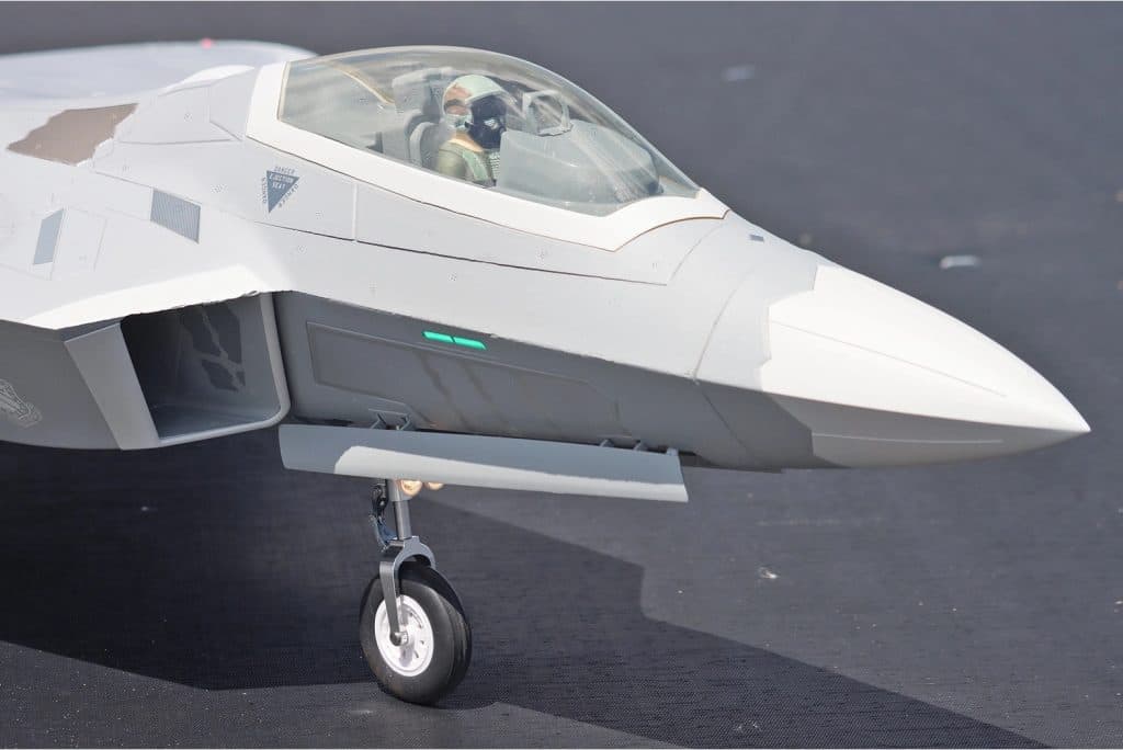 AVIÃO FW F-22 90 RAPTOR V2 8S EDF PNP FJ31335P