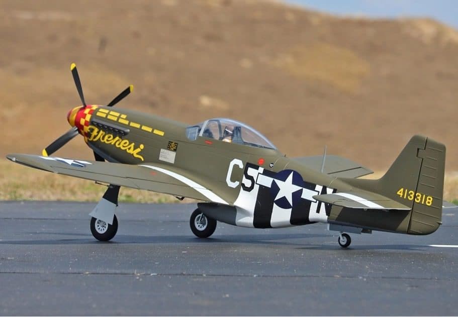 AVIAO FW P-51D FLIGHTLINE MUSTANG 1.6M PNP W/GYRO FLW307PG