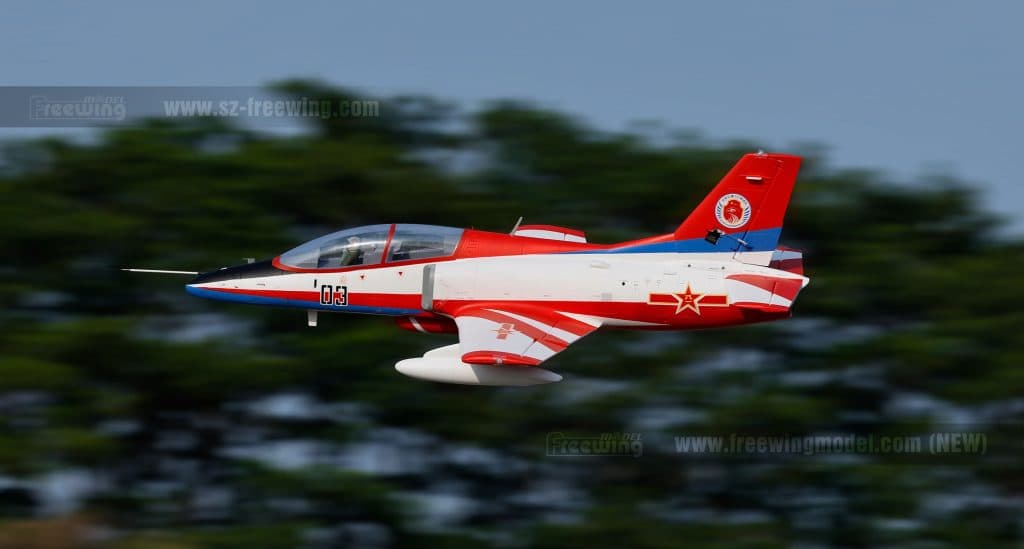 AVIAO FW HONGDU K-8 KARAKORUM 80MM EDF PNP W/GYRO FJ22411PG
