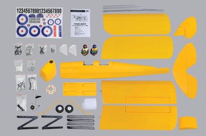 AVIAO PHOENIX TIGER MOTH 55" 46-55 ARF PH035