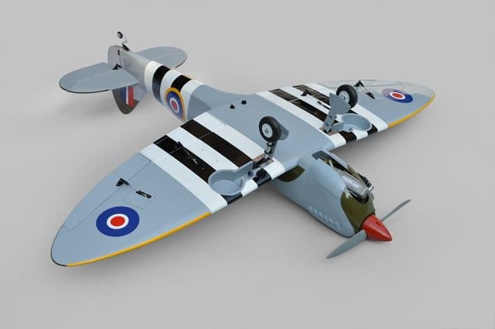AVIAO PHOENIX SPITFIRE 61" 60-75 W/RETRACT ARF V2 PH067
