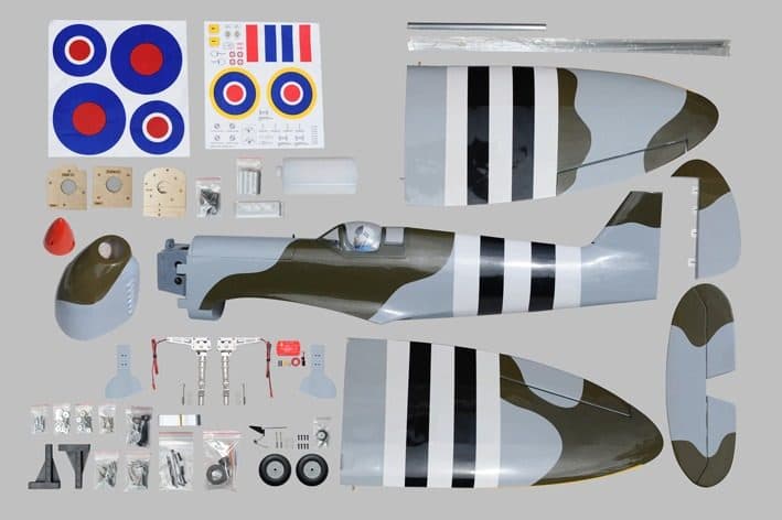 AVIAO PHOENIX SPITFIRE 61" 60-75 W/RETRACT ARF V2 PH067