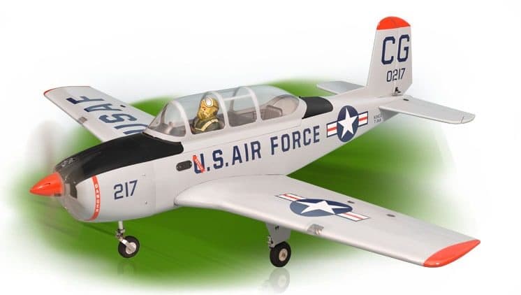 AVIAO PHOENIX T34 MENTOR 64" W/RETRACT .91/20CC ARF V2 PH133