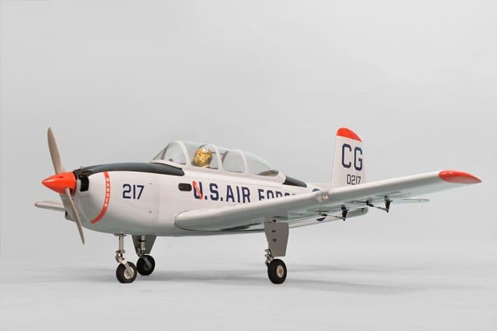 AVIAO PHOENIX T34 MENTOR 64" W/RETRACT .91/20CC ARF V2 PH133