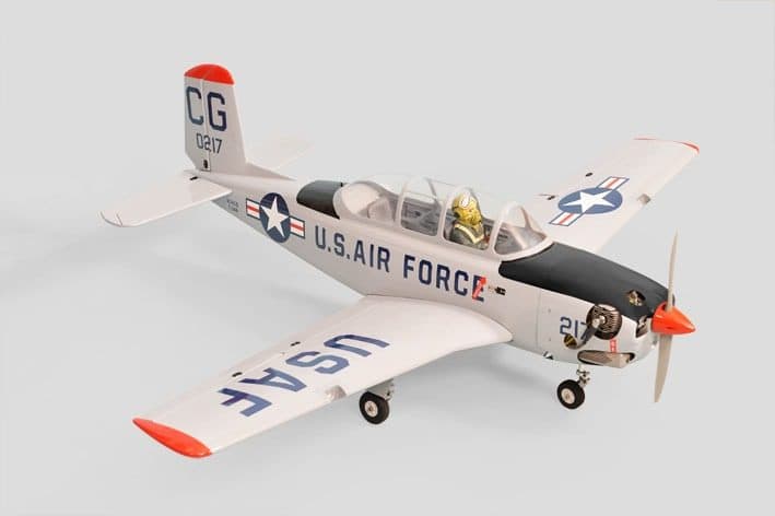 AVIAO PHOENIX T34 MENTOR 64" W/RETRACT .91/20CC ARF V2 PH133