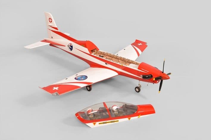 AVIAO PHOENIX PC21 PILATUS 57" W/RETRACT .91/20CC ARF V2 PH134