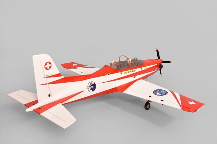 AVIAO PHOENIX PC21 PILATUS 57" W/RETRACT .91/20CC ARF V2 PH134