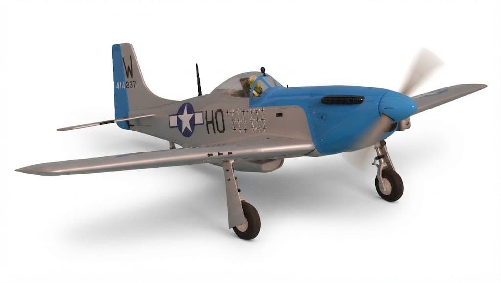 AVIAO PHOENIX P-51 MUSTANG 62" W/RETRACT 61-91 ARF V2 PH139