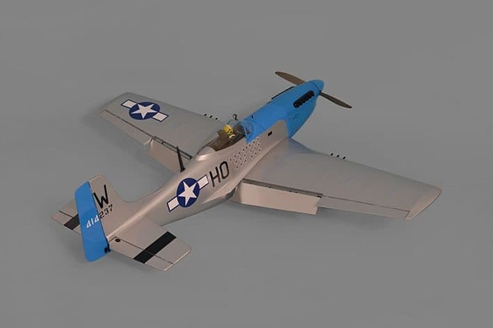 AVIAO PHOENIX P-51 MUSTANG 62" W/RETRACT 61-91 ARF V2 PH139