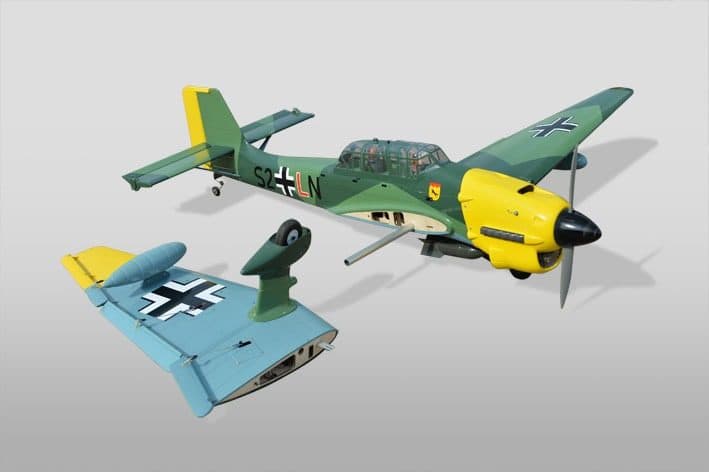 AVIAO PHOENIX STUKA JU87 75" 1.20/20CC ARF PH149