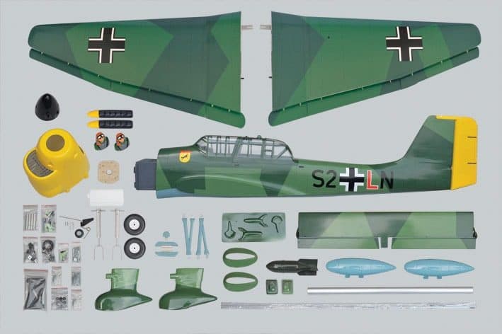 AVIAO PHOENIX STUKA JU87 75" 1.20/20CC ARF PH149