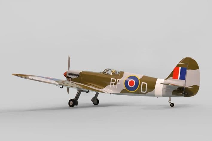 AVIAO PHOENIX SPITFIRE 71" 20CC W/RETRACT ARF V2 PH151
