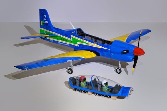 AVIAO PHOENIX TUCANO 81" 35CC W/RETRACT ARF V2 PH204