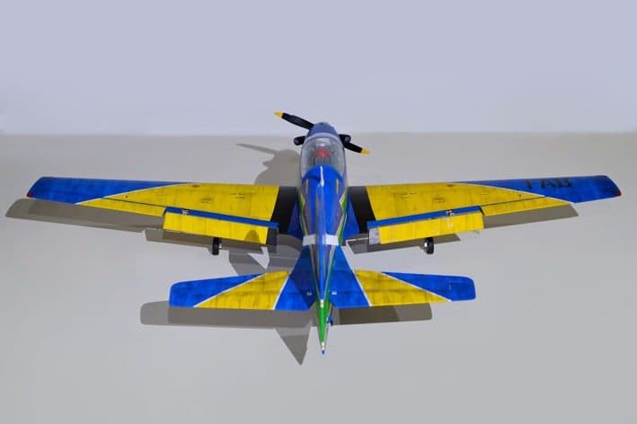 AVIAO PHOENIX TUCANO 81" 35CC W/RETRACT ARF V2 PH204