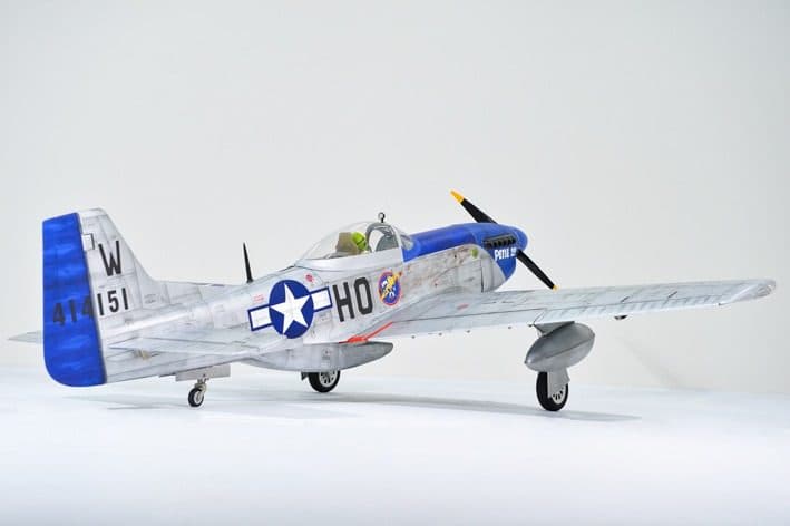 AVIAO PHOENIX P-51 MUSTANG 87" 60CC W/RETRACT ARF V2 PH205