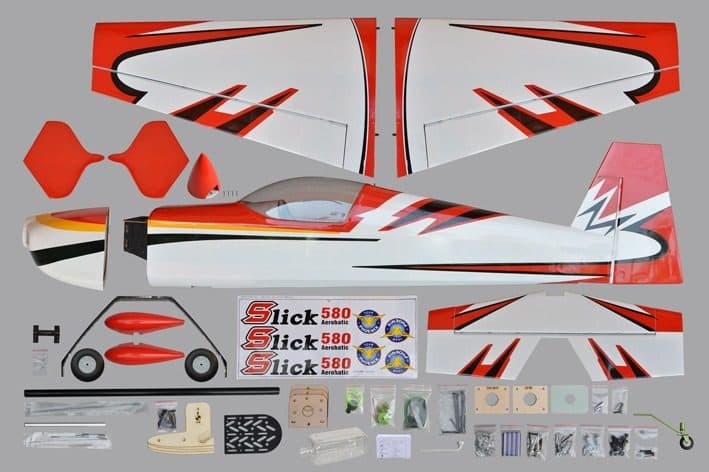AVIAO PHOENIX SLICK 580 73" 35CC ARF V2 RED PH210