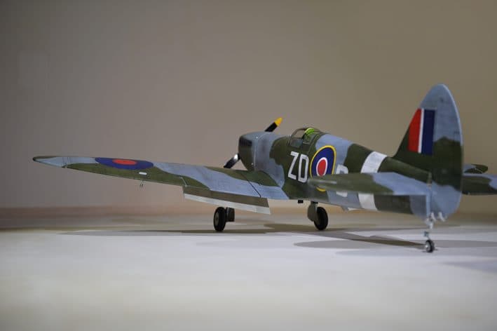 AVIAO PHOENIX SPITFIRE 55" 46-55 W/RETRACT ARF V2 PH225