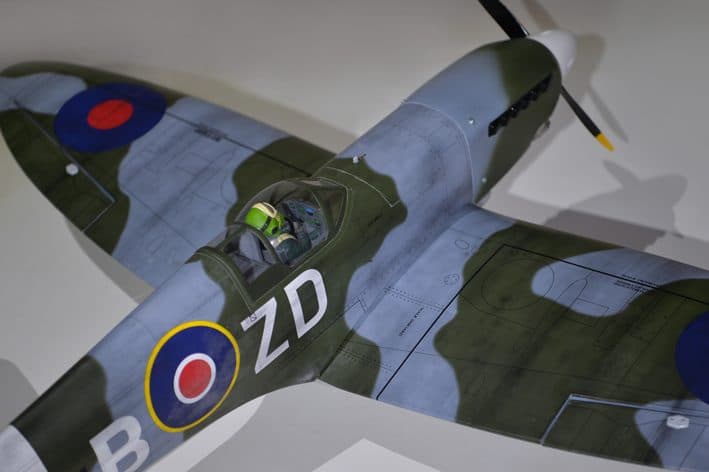 AVIAO PHOENIX SPITFIRE 55" 46-55 W/RETRACT ARF V2 PH225